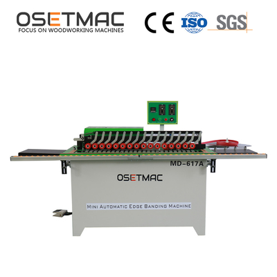Manual Edge Banding Machine untuk Profesional Edge Trimming Heating Time 5-10min Double-sided Adhesive